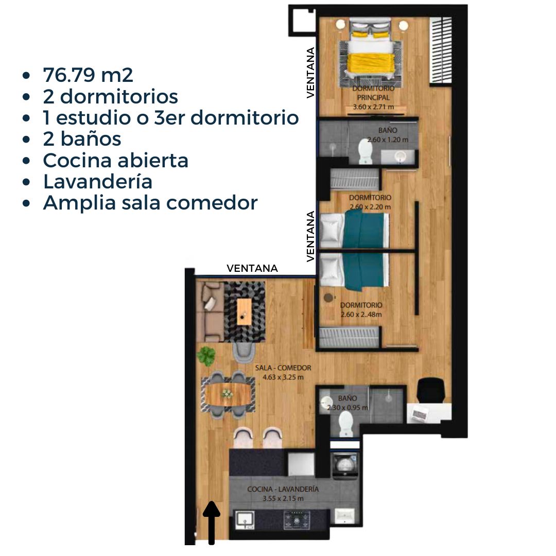 Plano de distribución